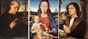 Hans Memling Panell central es troba a Berlin i els laterals a Florencia painting